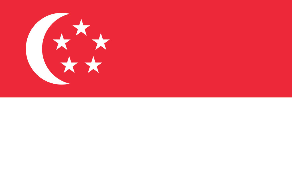 Flag singapore